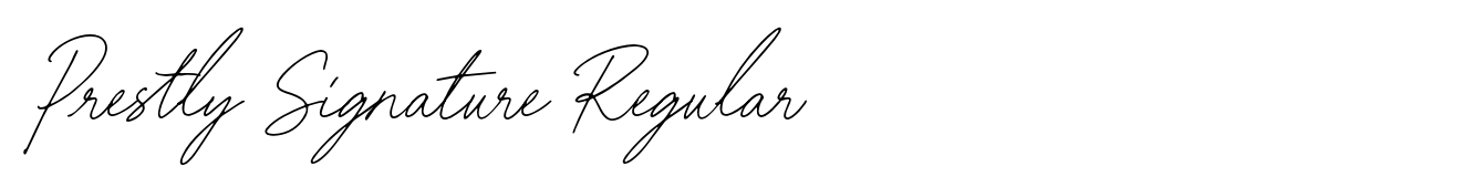 Prestly Signature Regular